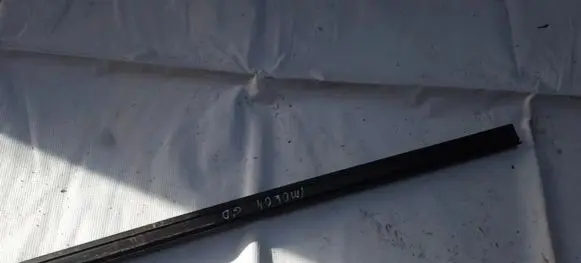 Mitsubishi Outlander Rear door glass trim molding