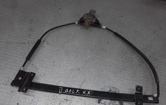 Volkswagen Golf II Front door manual window regulator 