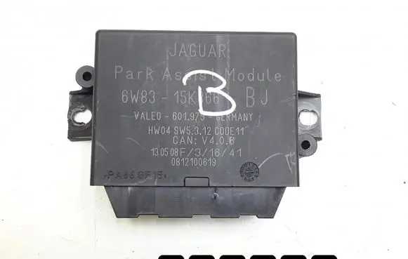 Jaguar XF Parking PDC control unit/module 6w8315k866bj