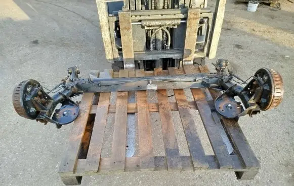 Rear axle beam