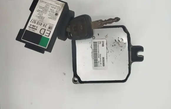 Opel Astra G Engine ECU kit and lock set 09355909