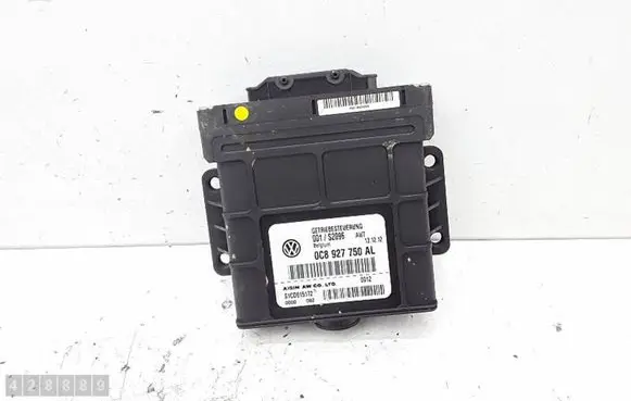 Audi Q7 4L Gearbox control unit/module 0C8927750AL 001S2096 010D015172