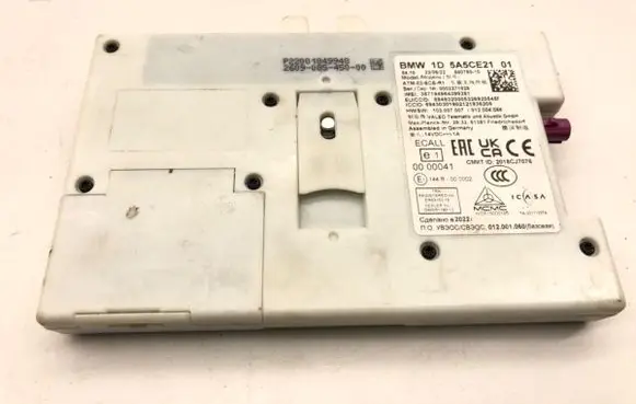 BMW 5 G30 G31 G38 Other control units/modules 5A5CE21