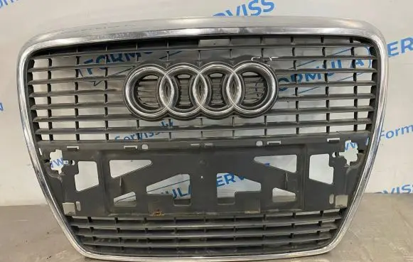 Audi A6 S6 C6 4F Front bumper upper radiator grill 4F0853651