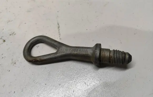 Towing hook eye