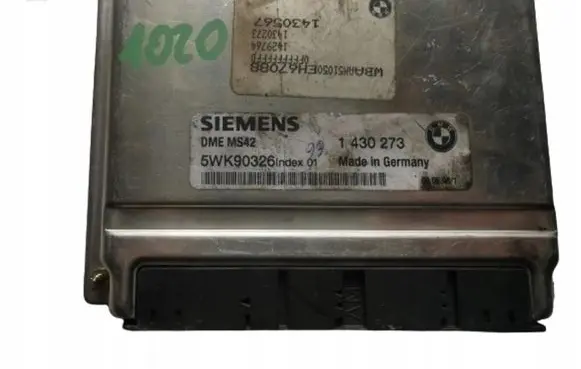 BMW 3 E21 Engine ECU kit and lock set 1430273 1430273 5WK90326