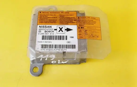 Nissan Micra Airbag control unit/module 0285001413