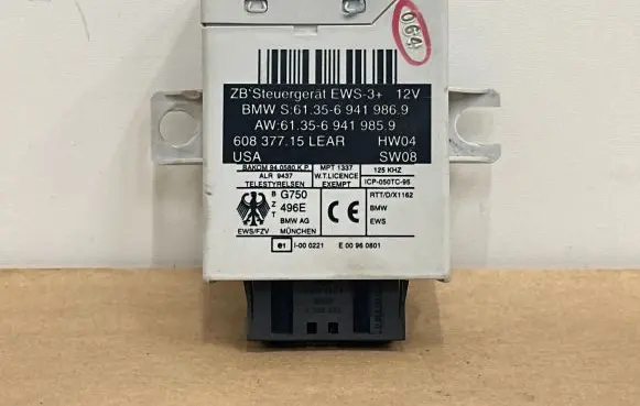BMW Z4 E85 E86 Immobilizer control unit/module 6941985 6941986