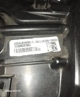 Dodge Charger Front window lifting mechanism without motor 156054321