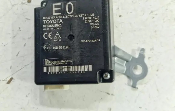 Toyota C-HR I Other control units/modules 897B0F4010 61B891000