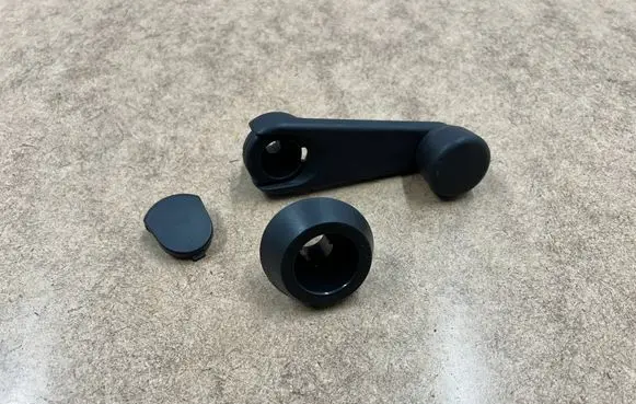 BMW 3 E46 Rear door window winding handle 51328122503 8122503 51348212177