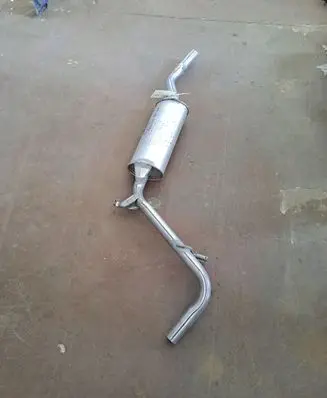 Volkswagen Caddy Muffler/silencer 281371 6U0253401B