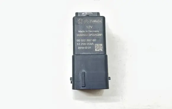 Citroen Berlingo Glow plug pre-heat relay 9803299780 51299058A 20190221