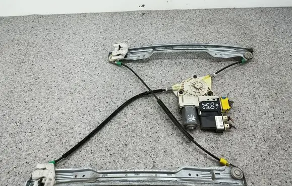 Citroen C5 Front door window regulator with motor 9648486380