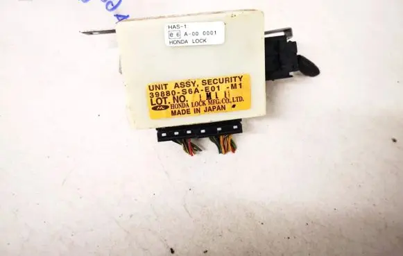 Honda Civic Alarm control unit/module 39880s6ae01m1 39880-s6a-e01-m1