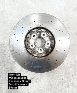 Audi Q8 Front brake disc 4M8615301D