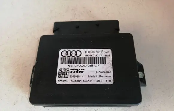 Audi A6 S6 C7 4G Hand brake control module 4H0907801E 4H0907801A