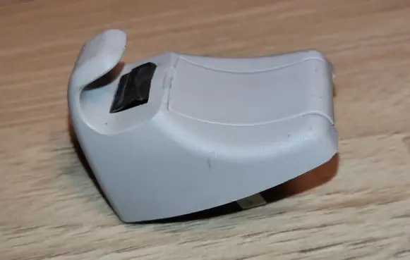 Sun visor clip/hook/bracket