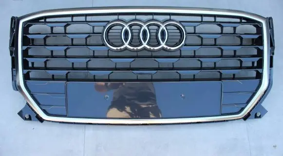 Front bumper upper radiator grill