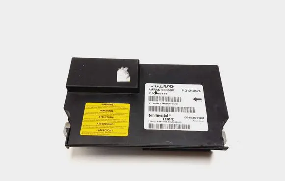 Volvo S80 Airbag control unit/module 31210474