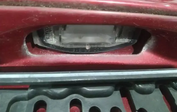 Honda Civic Number plate light 