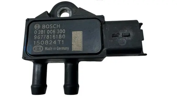 Opel Astra K Exhaust gas pressure sensor 9677816180 150824T1 0281006300