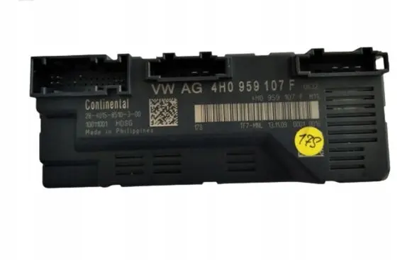 Audi A8 S8 D4 4H Tailgate/trunk control unit/module 4h0959107f