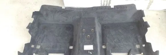 BMW 5 G30 G31 G38 Rear floor carpet liner 2957619 741945708 108719457