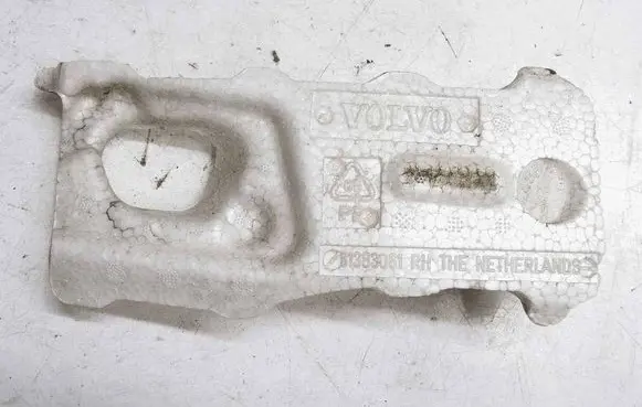 Front bumper foam support bar