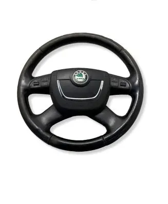 Skoda Octavia Mk2 (1Z) Steering wheel 3T0419091K 1Z880201AR 62217000B