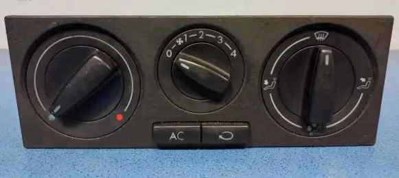 Volkswagen Golf IV Climate control unit 1J0820045F