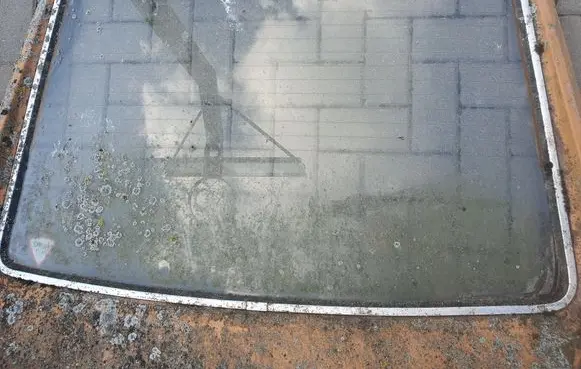 Volkswagen PASSAT Rear windscreen/windshield window 321845501E