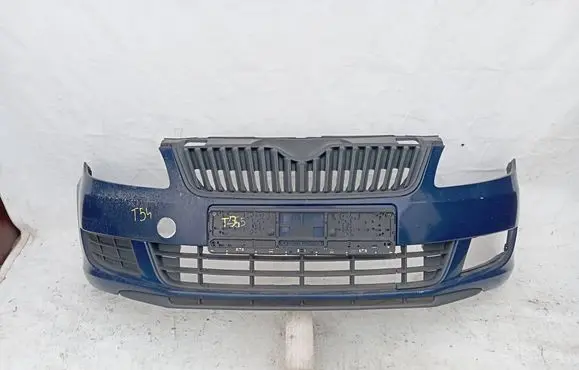 Skoda Fabia Mk2 (5J) Front bumper 5J0807221D 91127531190