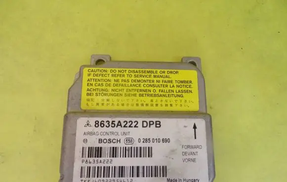 Mitsubishi Colt Airbag control unit/module 8635A222 8635A222DPB