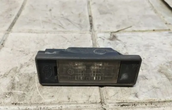 Peugeot 407 Number plate light 9635678580 2KA008224