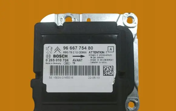 Peugeot 3008 I Airbag control unit/module 9666775480
