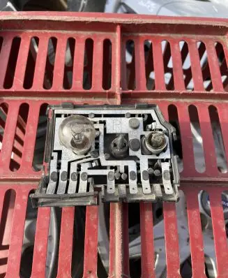 Audi A6 S6 C4 4A Tail light bulb cover holder THK81