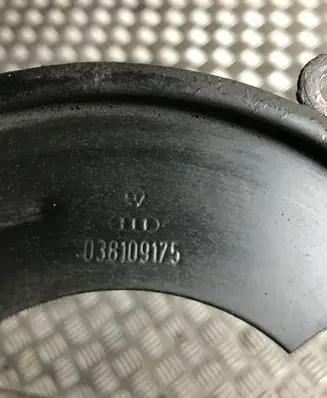 Audi A4 S4 B7 8E 8H Timing belt guard (cover) 038109175
