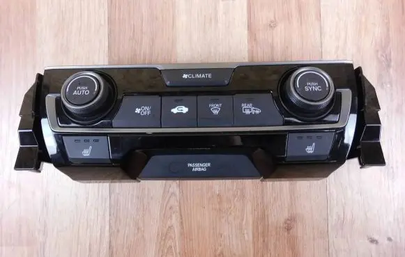 Honda Civic X Climate control unit 79600TGGA610M1 79600TGGA610