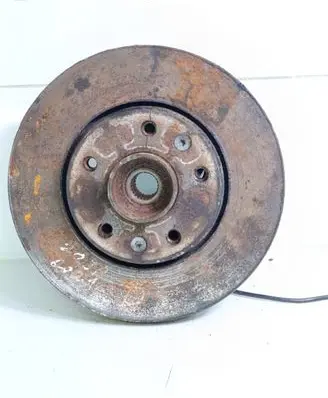 Front wheel hub spindle knuckle