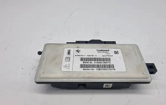 BMW 5 F10 F11 Airbag control unit/module 9280186