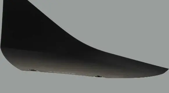 Mercedes-Benz GLA H247 Front bumper splitter molding A2478853305