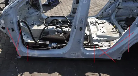 Peugeot 3008 III Side car body part