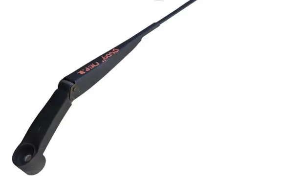 Front wiper blade arm