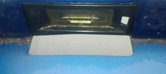 Number plate light