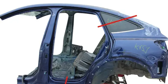 Audi Q4 Sportback e-tron Rear quarter panel 