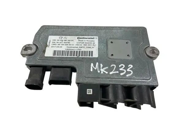 Peugeot 5008 II Other control units/modules 9802096780 9692146980