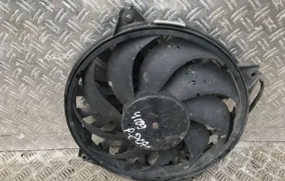 Peugeot 807 Radiator cooling fan shroud 9635466180 5020083