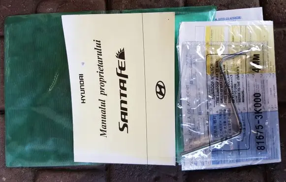 Hyundai Santa Fe User manual 