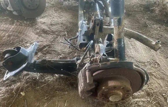 Rear axle beam